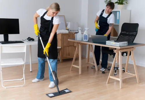 Nettoyage de bureau professionnel à Morsain